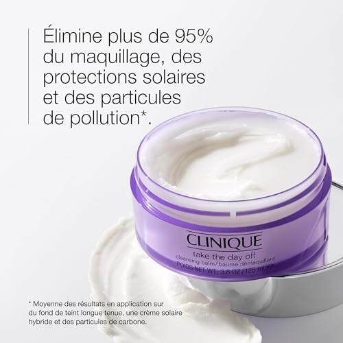 Clinique Take The Day Off Baume Démaquillant | Efface le Makeup et Protège des Rayons UV, 200 ml